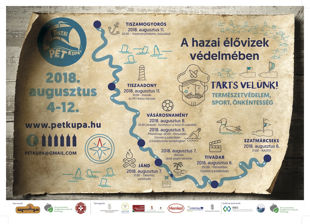 Augusztus 4-én indul a hatodik Tiszai PET Kupa Augusztus 4-én indul a hatodik Tiszai PET Kupa