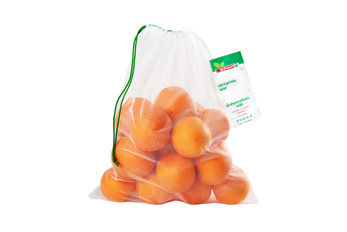 SPAR többször használatos gyümölcszsák