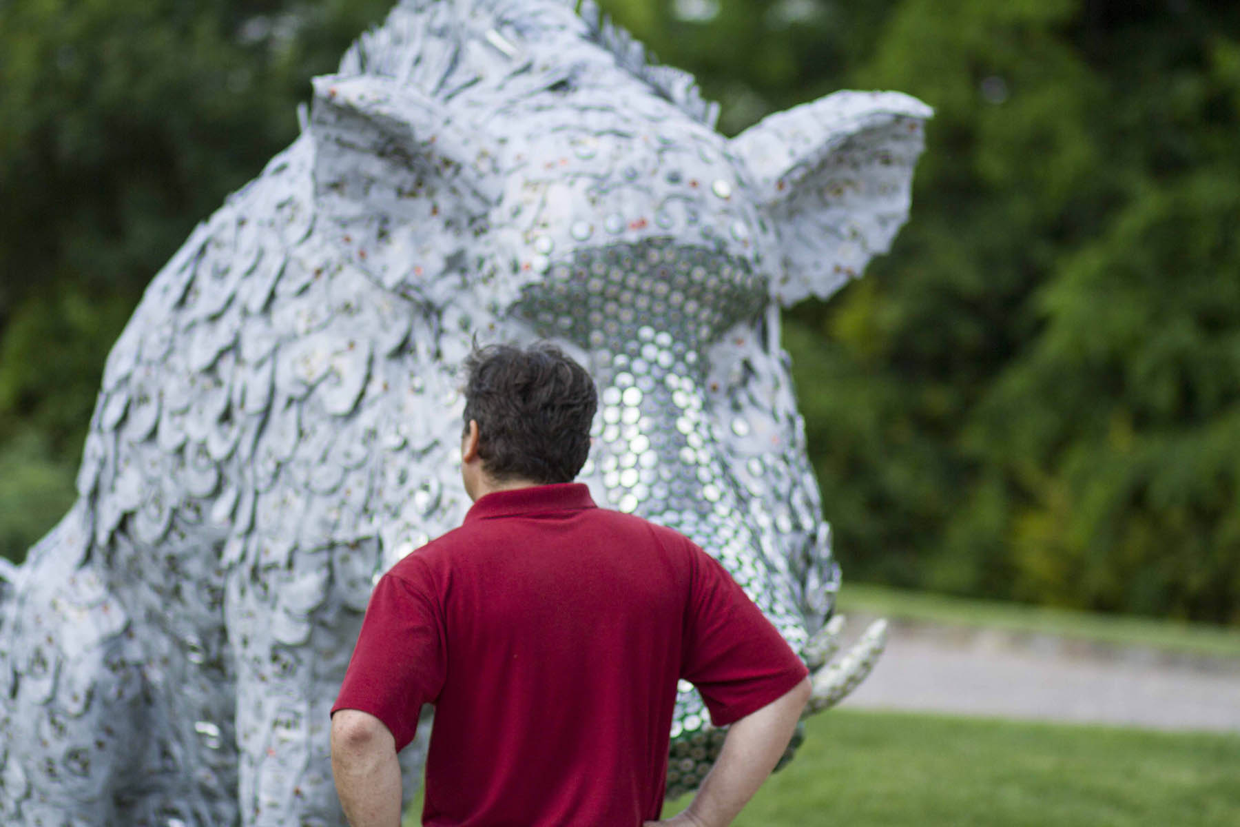 Trash art kiállítás 2018, Forrás: Filmdzsungel Stúdió és Takács András Attila